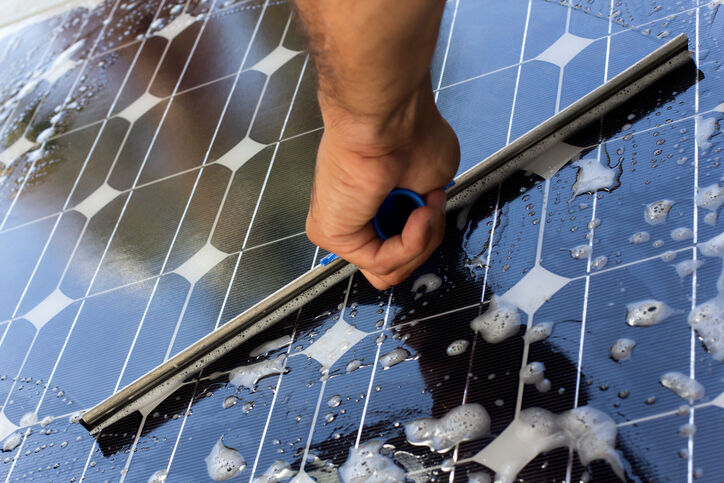 Solar Panel Cleaning by Pure Wave Exterior Cleaning LLC