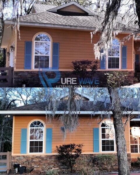 Before and After Residential Pressure Washing in Island Grove, FL (1)