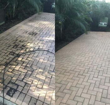 Paver Sealing & Paver Cleaning in Santa Fe, Florida by Pure Wave Exterior Cleaning LLC